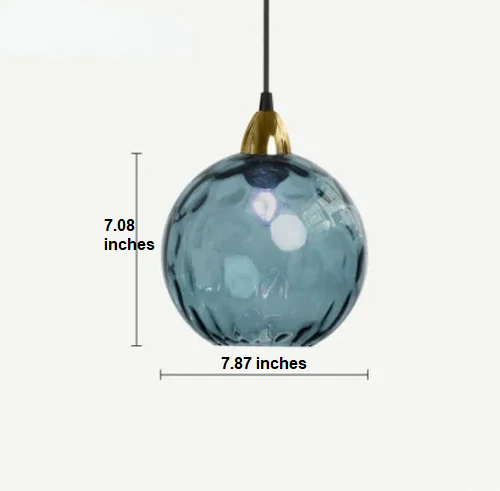Glass Ball Pendant Lamp - LumiSphere