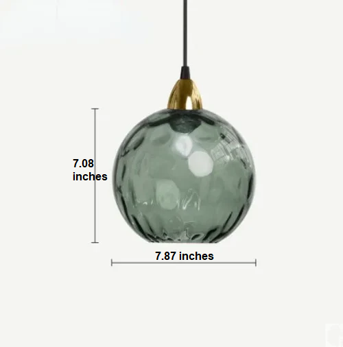 Glass Ball Pendant Lamp - LumiSphere