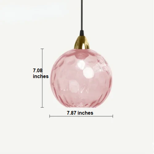 Glass Ball Pendant Lamp - LumiSphere