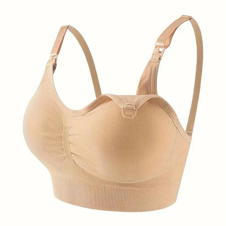 Comfortable Nursing Bra (Set of 3) – NurtureFit-Black Beige Pink-M-The Livary