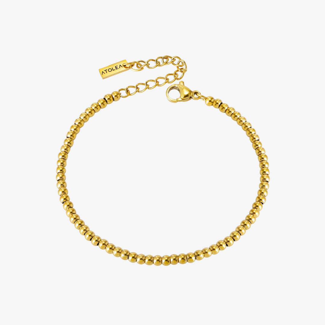 Nice Beaded Bracelet - Nova-Gold-The Livary