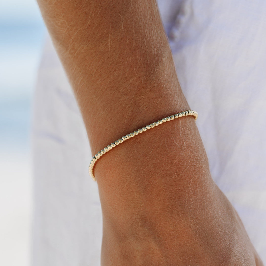 Nice Beaded Bracelet - Nova-Gold-The Livary