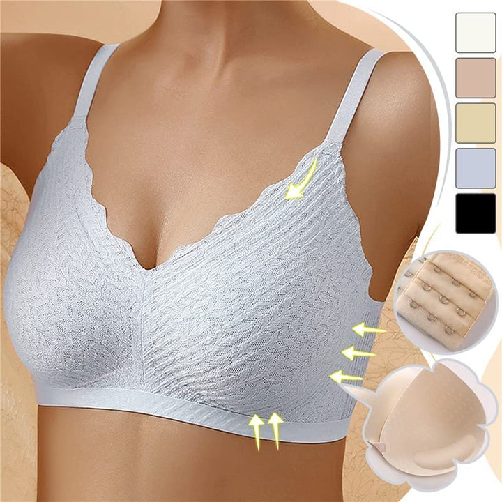 Non-padded bra – Camille-Black-M-The Livary