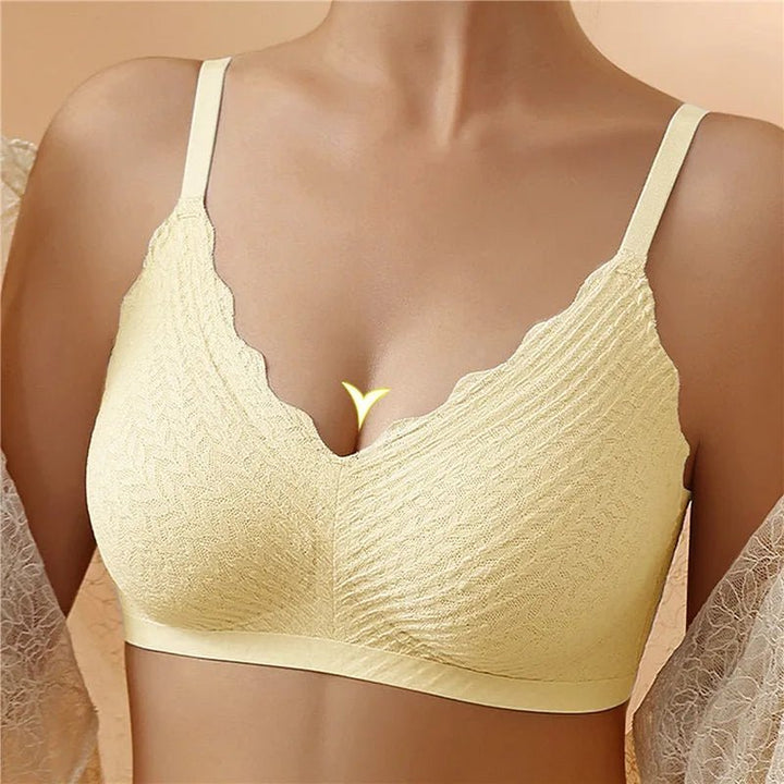 Non-padded bra – Camille-Yellow-M-The Livary