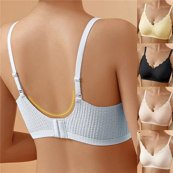 Non-padded bra – Camille-Black-M-The Livary