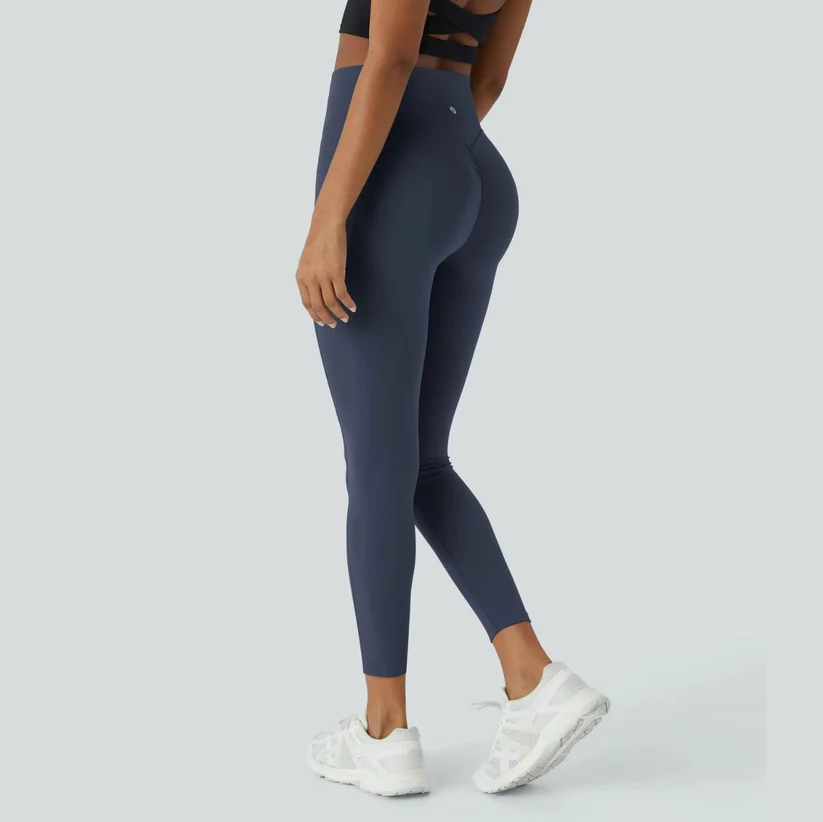 Stylish Push-Up Legging – Mila | Instantly lifting effect-S-Dark blue-The Livary