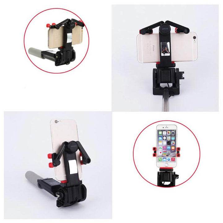 Bluetooth Selfie Stick with 360° Rotation – SpinShot-Black-The Livary