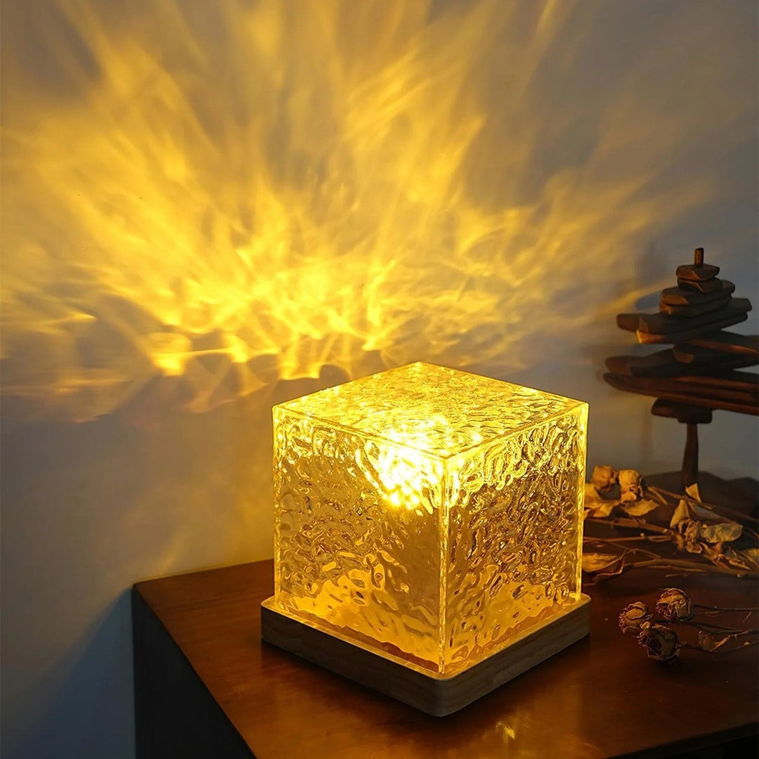 Noorderlicht Prisma Lamp - Borealis Cube-Medium-The Livary
