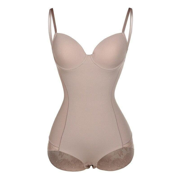 Strong Corrective Body Shaper - Chloe-Beige-S-The Livary