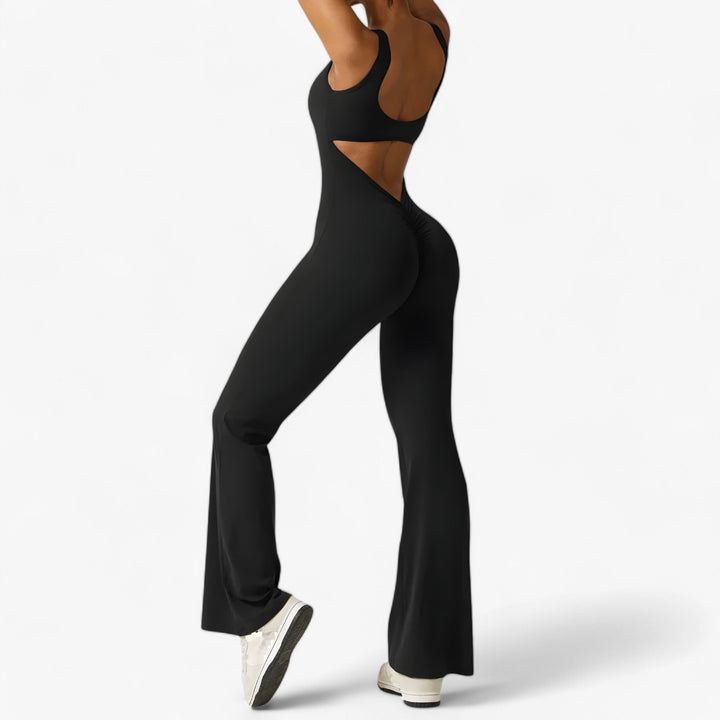 Comfortable Women's Jumpsuit – Amélie-Black-XS-The Livary