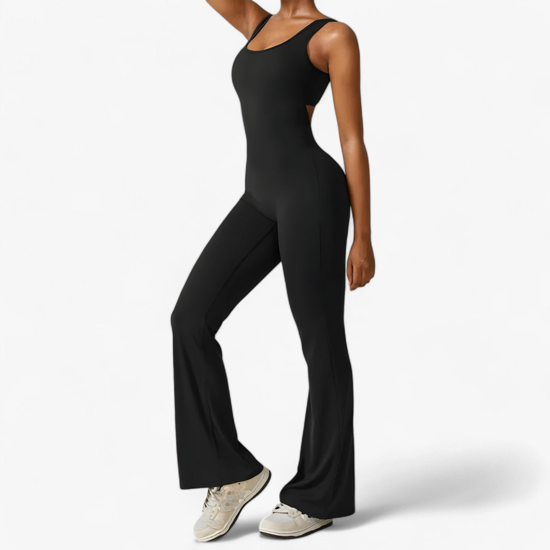 Comfortable Women's Jumpsuit – Amélie-Black-XS-The Livary