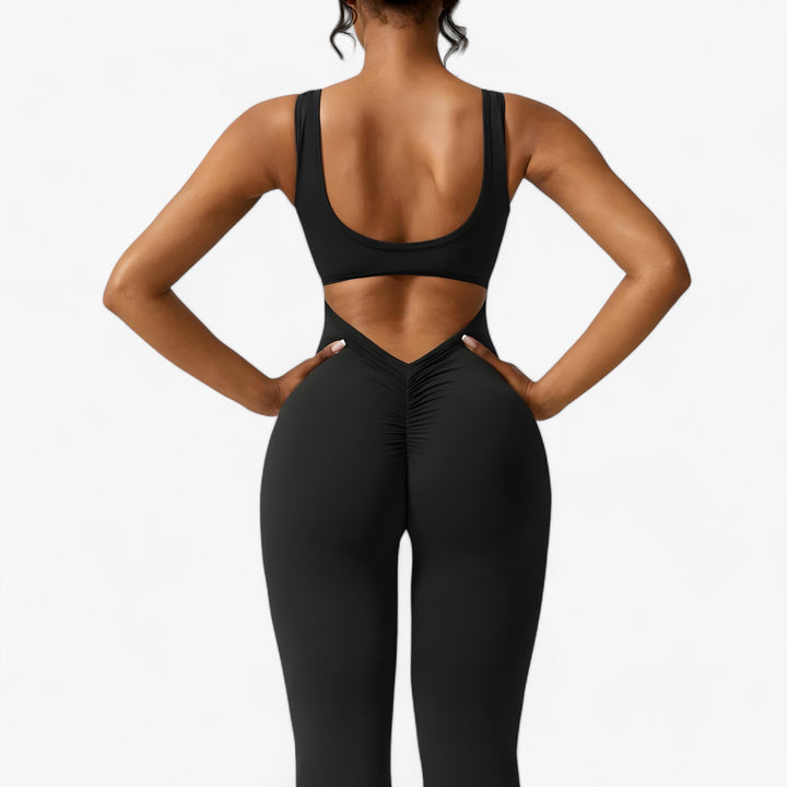 Comfortable Women's Jumpsuit – Amélie-Black-XS-The Livary