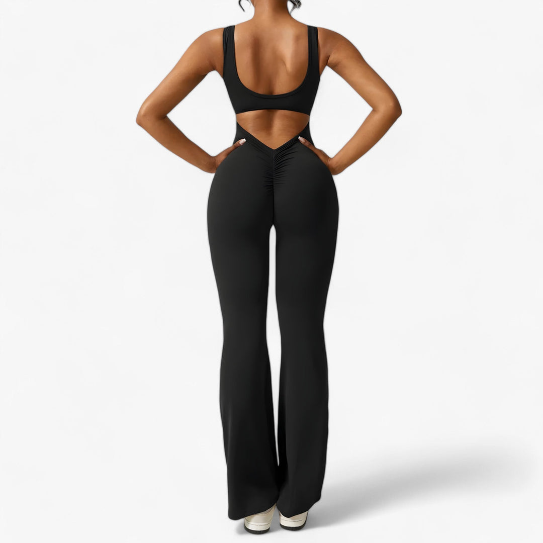 Comfortable Women's Jumpsuit – Amélie-Black-XS-The Livary