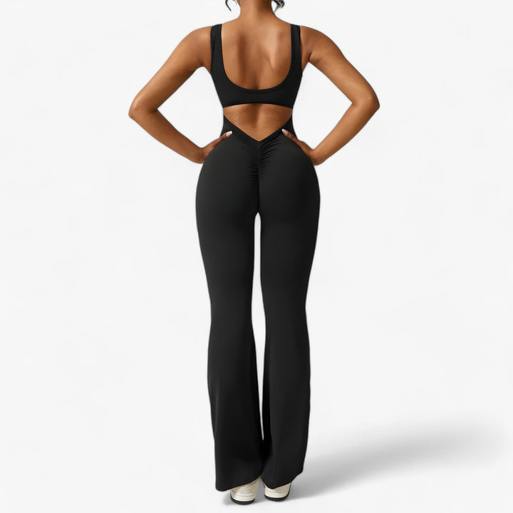 Comfortable Women's Jumpsuit – Amélie-Black-XS-The Livary