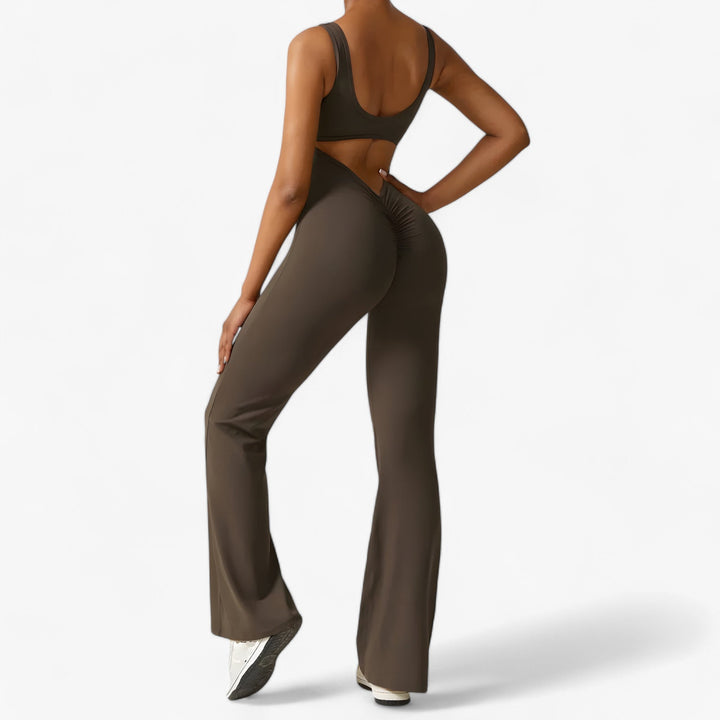 Comfortable Women's Jumpsuit – Amélie-Black-XS-The Livary