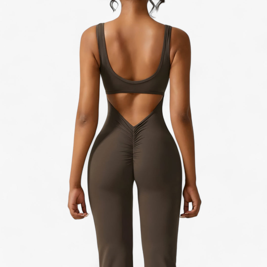 Comfortable Women's Jumpsuit – Amélie-Black-XS-The Livary