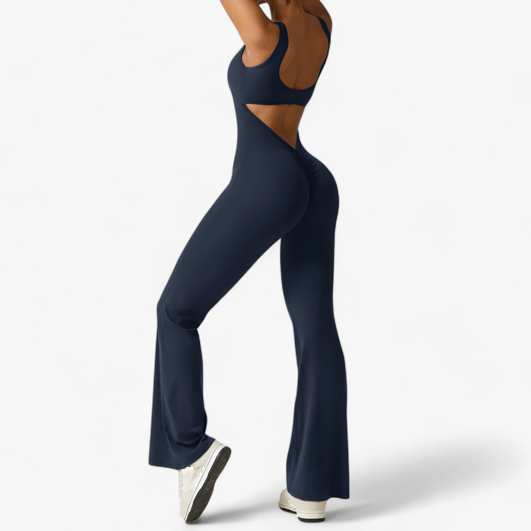 Comfortable Women's Jumpsuit – Amélie-Black-XS-The Livary