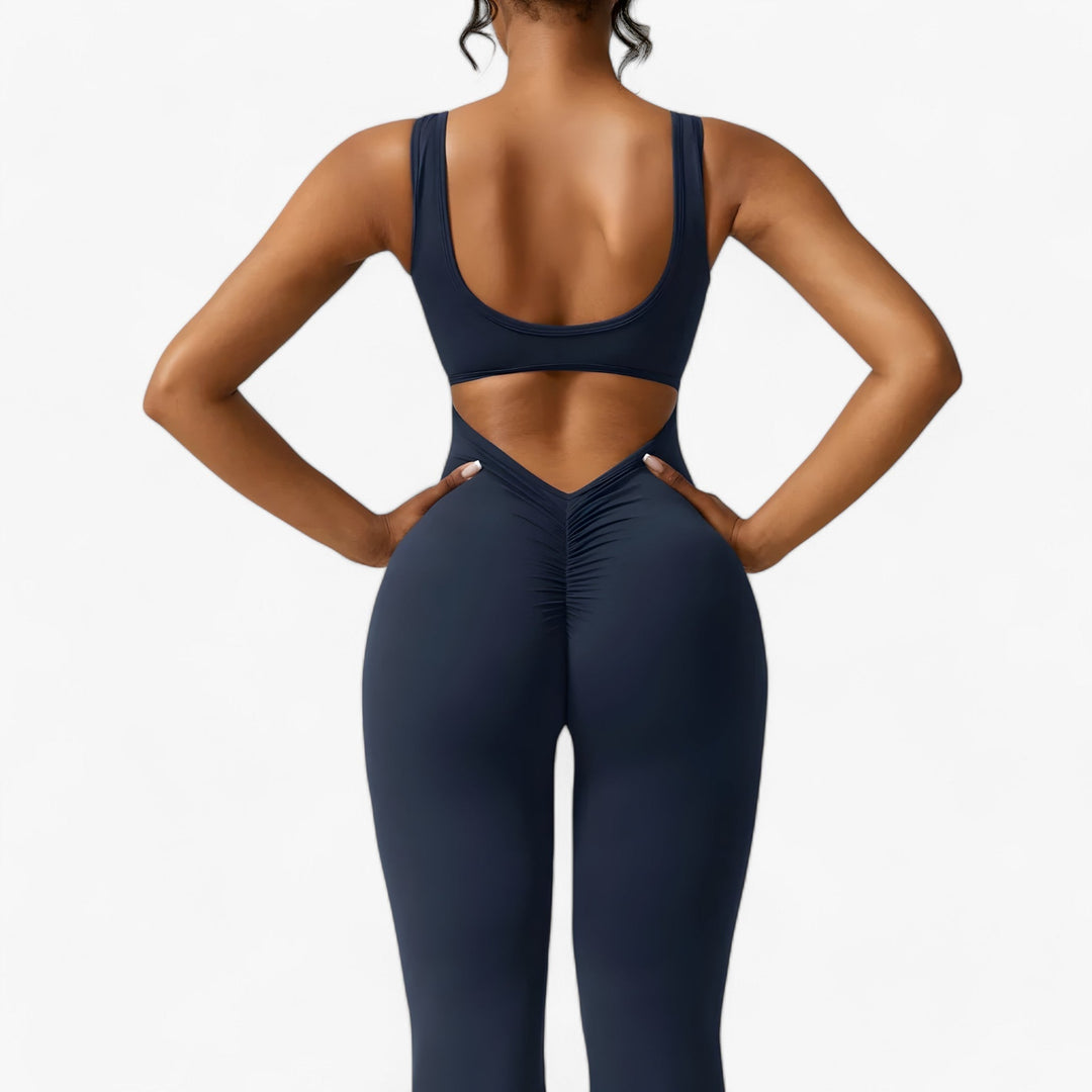 Comfortable Women's Jumpsuit – Amélie-Black-XS-The Livary