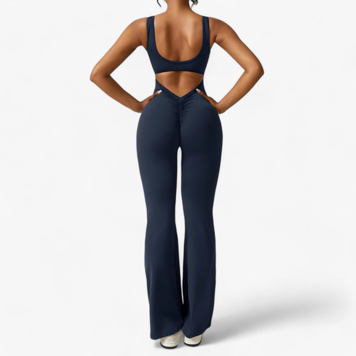 Comfortable Women's Jumpsuit – Amélie-Dark blue-XS-The Livary