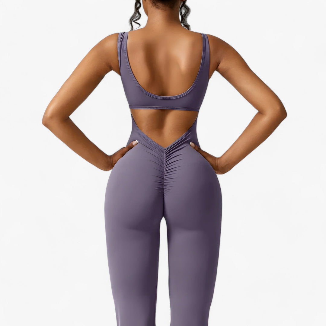 Comfortable Women's Jumpsuit – Amélie-Black-XS-The Livary