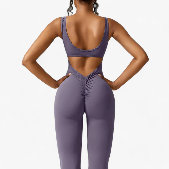 Comfortable Women's Jumpsuit – Amélie-Black-XS-The Livary