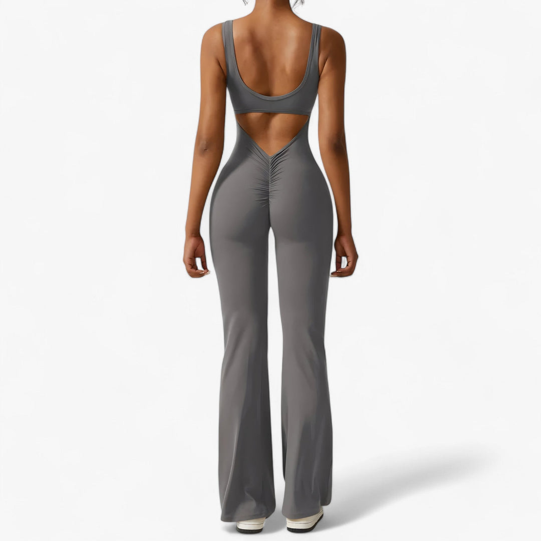 Comfortable Women's Jumpsuit – Amélie-Gray-XS-The Livary