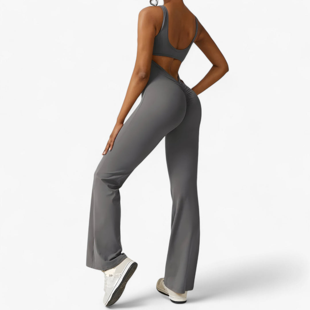 Comfortable Women's Jumpsuit – Amélie-Black-XS-The Livary
