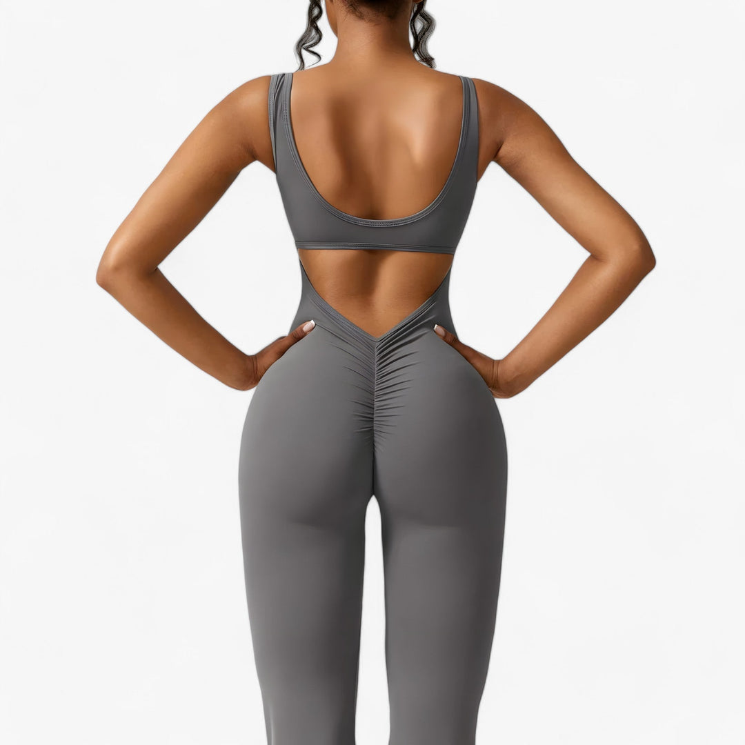 Comfortable Women's Jumpsuit – Amélie-Black-XS-The Livary