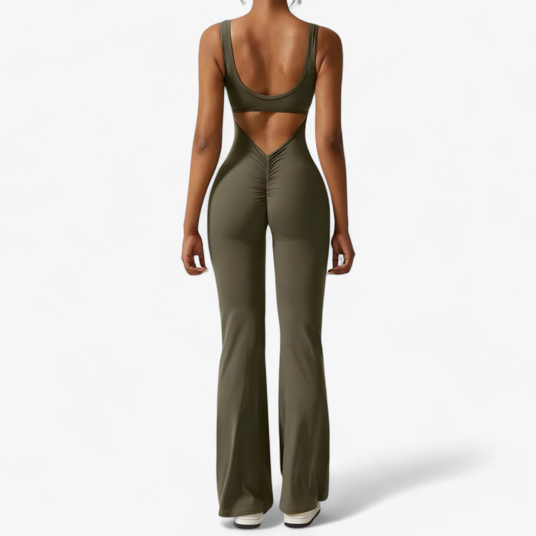 Comfortable Women's Jumpsuit – Amélie-Green-XS-The Livary