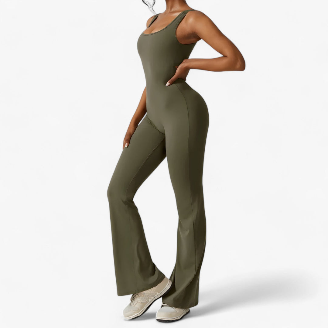 Comfortable Women's Jumpsuit – Amélie-Black-XS-The Livary