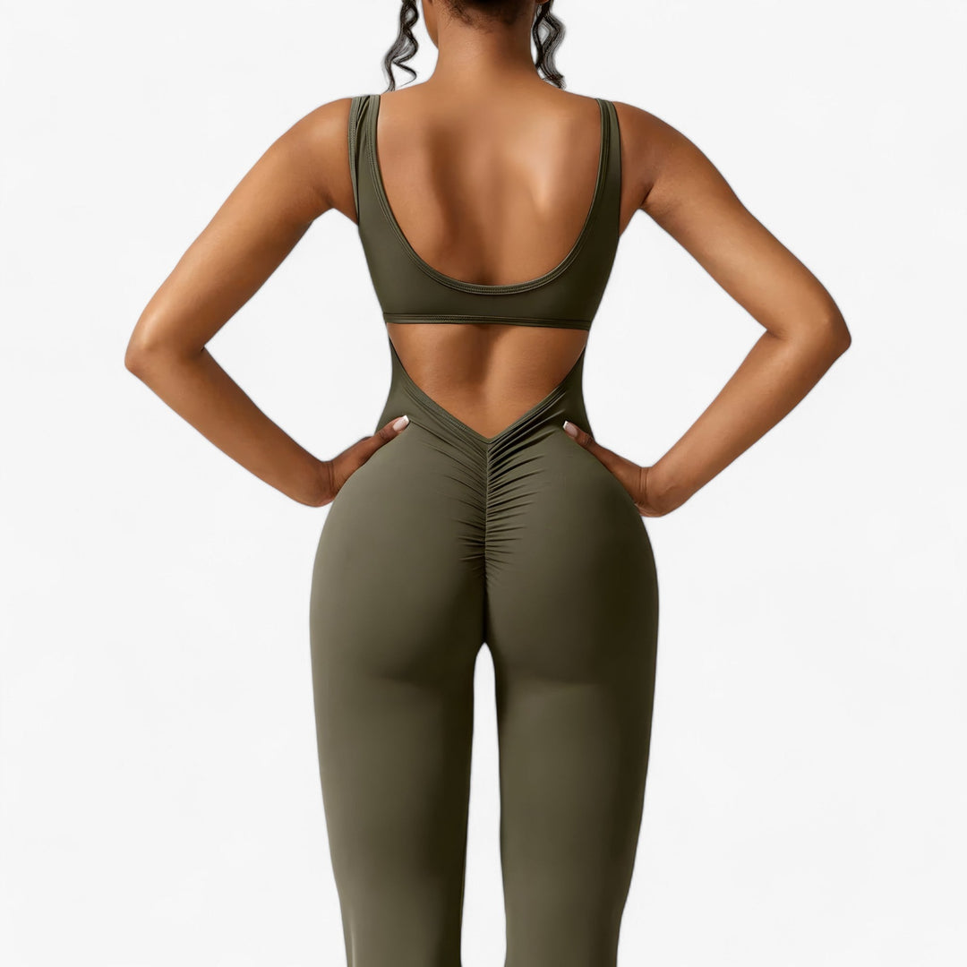 Comfortable Women's Jumpsuit – Amélie-Black-XS-The Livary