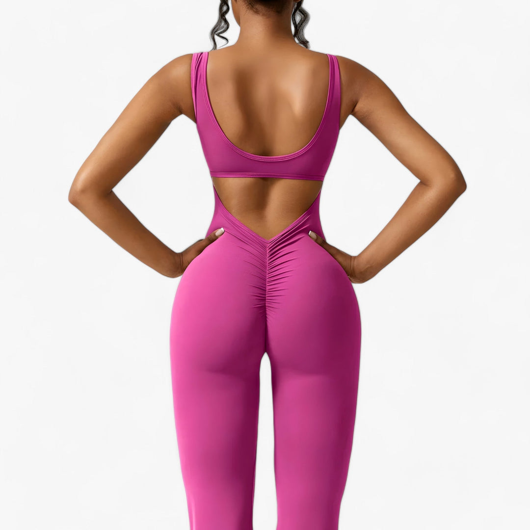 Comfortable Women's Jumpsuit – Amélie-Black-XS-The Livary
