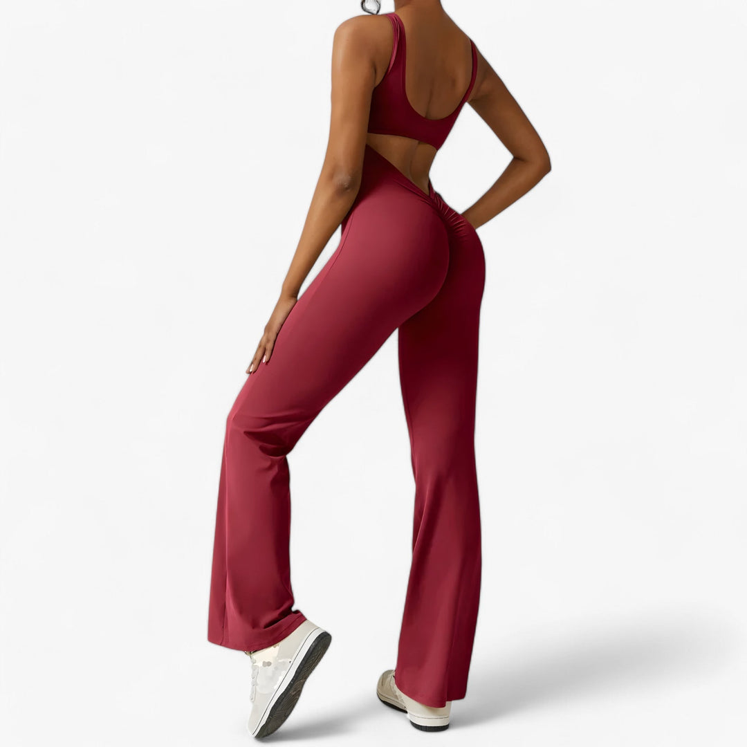 Comfortable Women's Jumpsuit – Amélie-Black-XS-The Livary