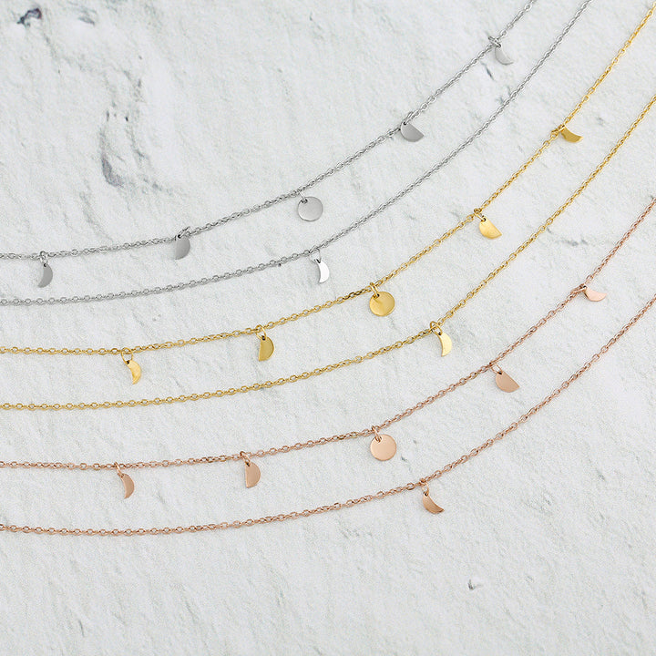Rio Boho Layered Necklace - Serena-Gold-The Livary