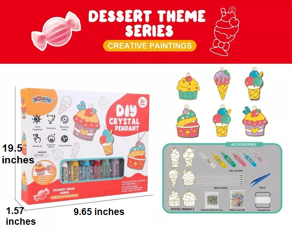 Do-It-Yourself Keyring Painting Kit - SparkleArt