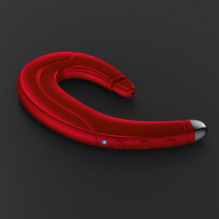 Wireless Bone Conduction Headset – AeroVibe-Red-The Livary