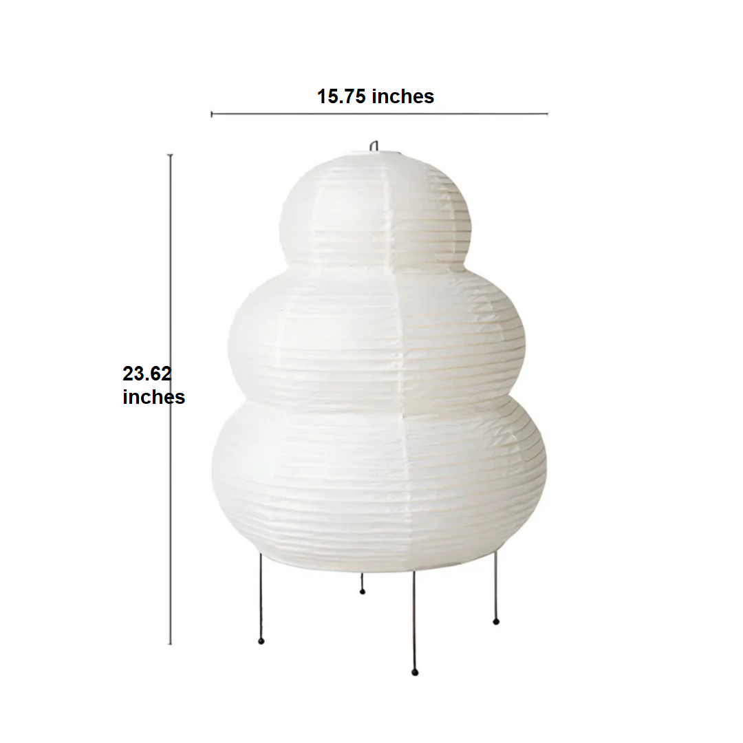 Japanese Wabi-Sabi Floor Lamp - SereneAura