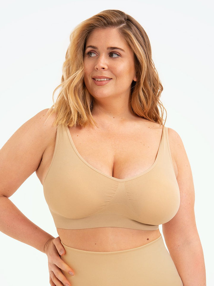 Shapewear Sports Bra – Elena-Black-M-The Livary
