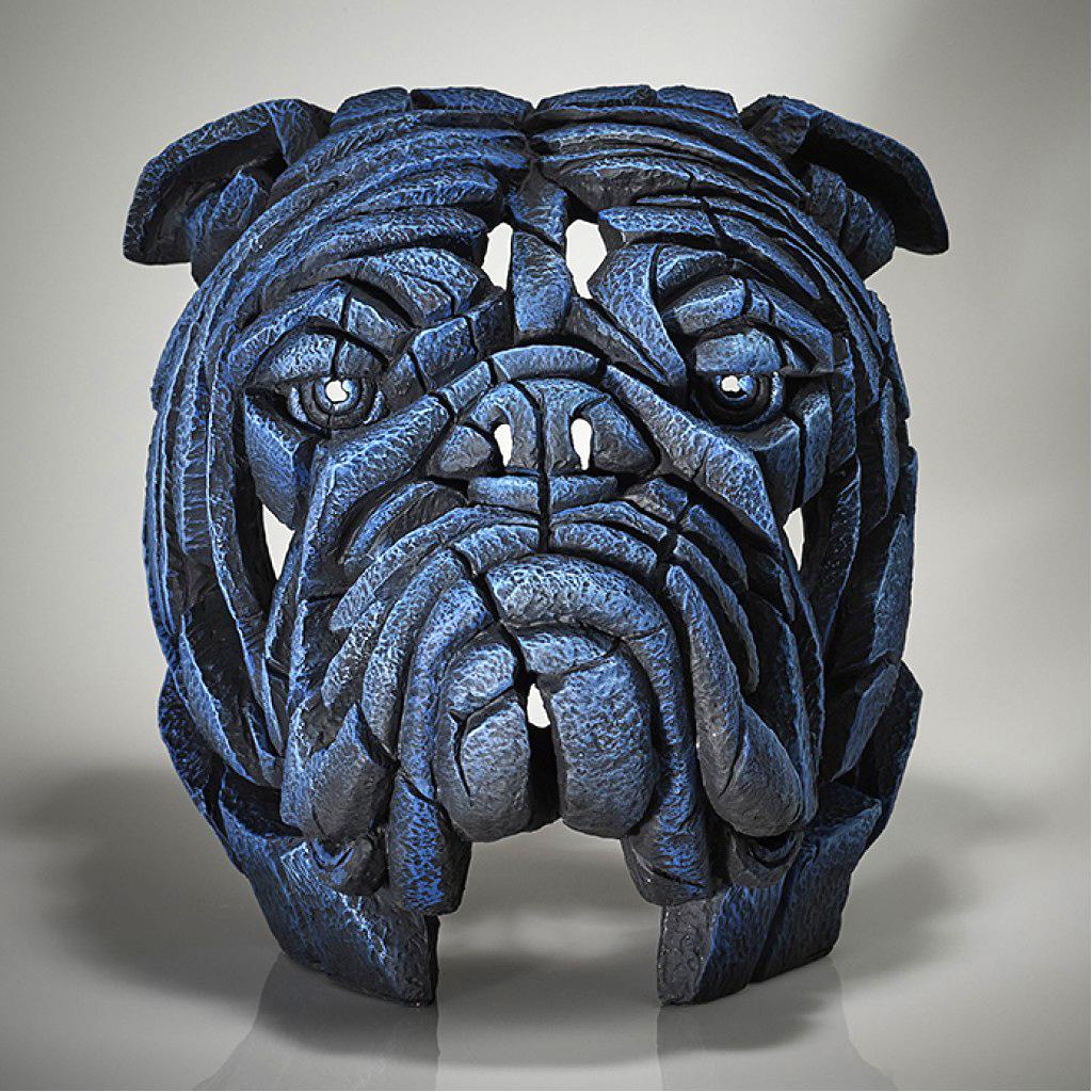 Lifelike Decorative Animal Statues - WildGrace-Bulldog Sculpture-The Livary