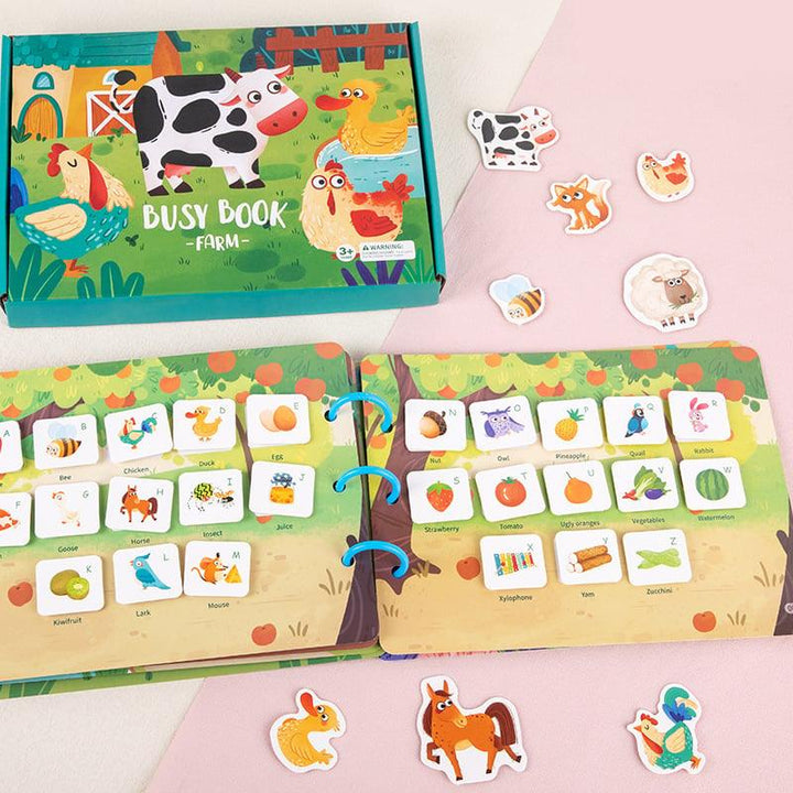 Children's Senses Book - Luna-Farm-The Livary
