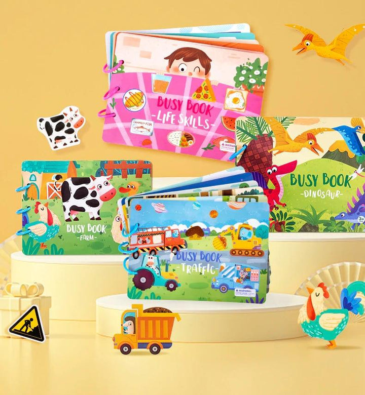 Children's Senses Book - Luna-Farm-The Livary