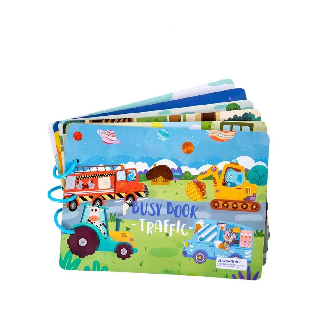 Children's Senses Book - Luna-Traffic-The Livary