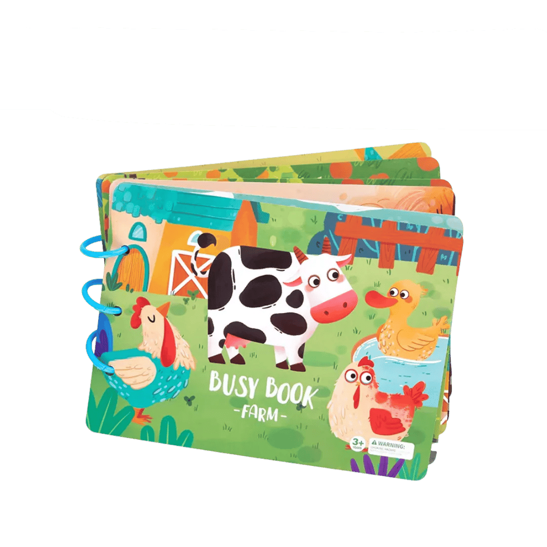 Children's Senses Book - Luna-Farm-The Livary
