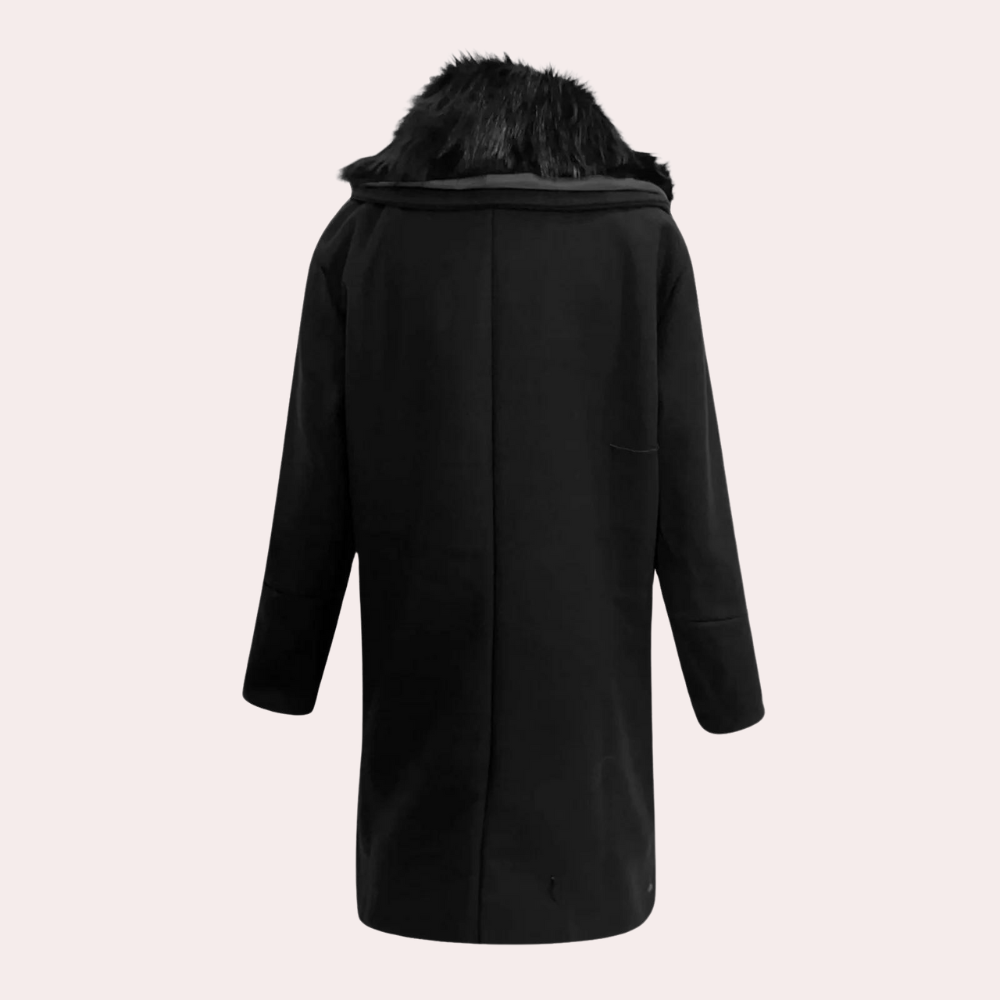 Stylish Warm Black Winter Jacket for Men - Vincenzo-S-The Livary