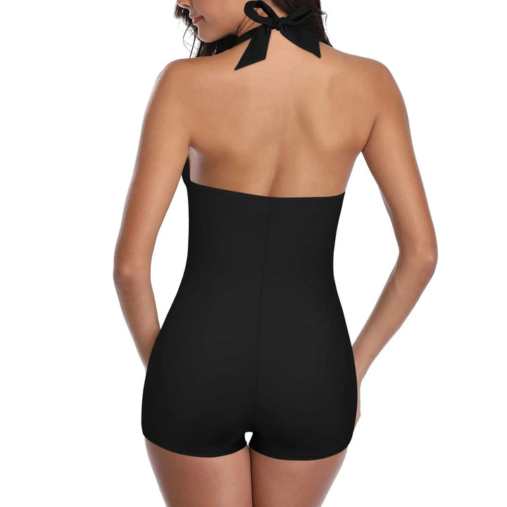 Backless Women’s Swimsuit with Elegant Fit – Celeste-Red-S-The Livary