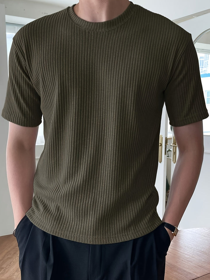 Light Green Men's T-shirt - Milan-S-The Livary
