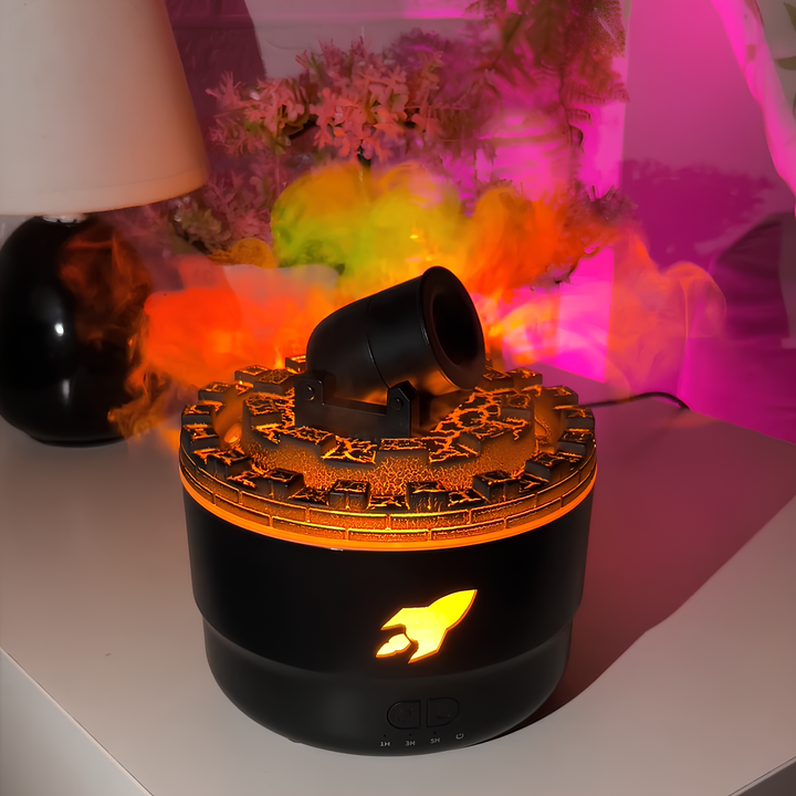 Unique Cannon Humidifier - VaporBlast-Black-The Livary