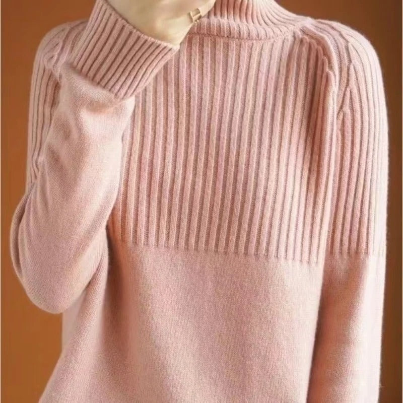 Trendy Sweater for Women - Serena-Pink-S-The Livary