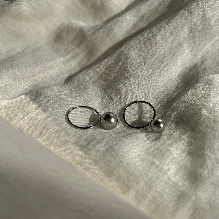 Classic Adjustable Pearl Ring - Sofia-White-The Livary