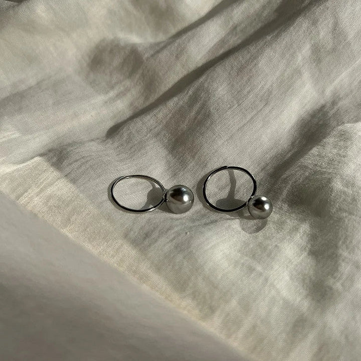 Classic Adjustable Pearl Ring - Sofia-White-The Livary